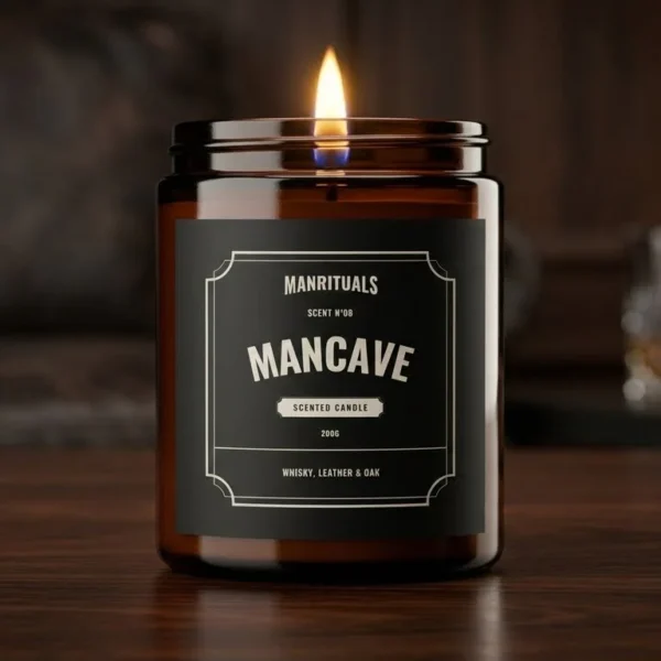 Mancave Scented Candle