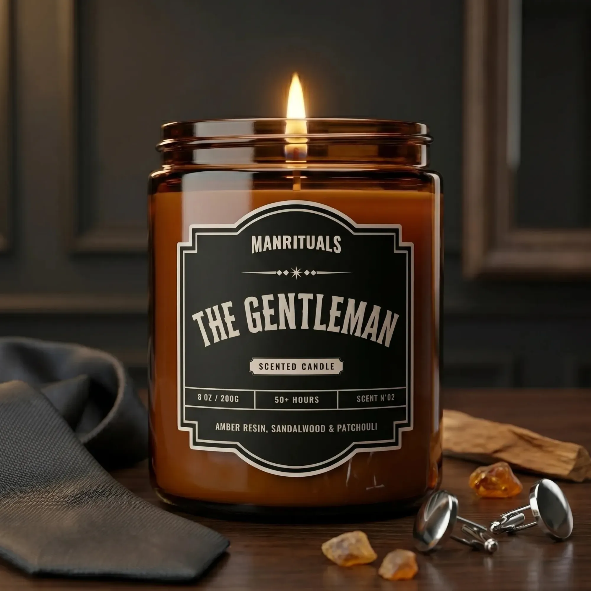 Gentlemen Scented Candle