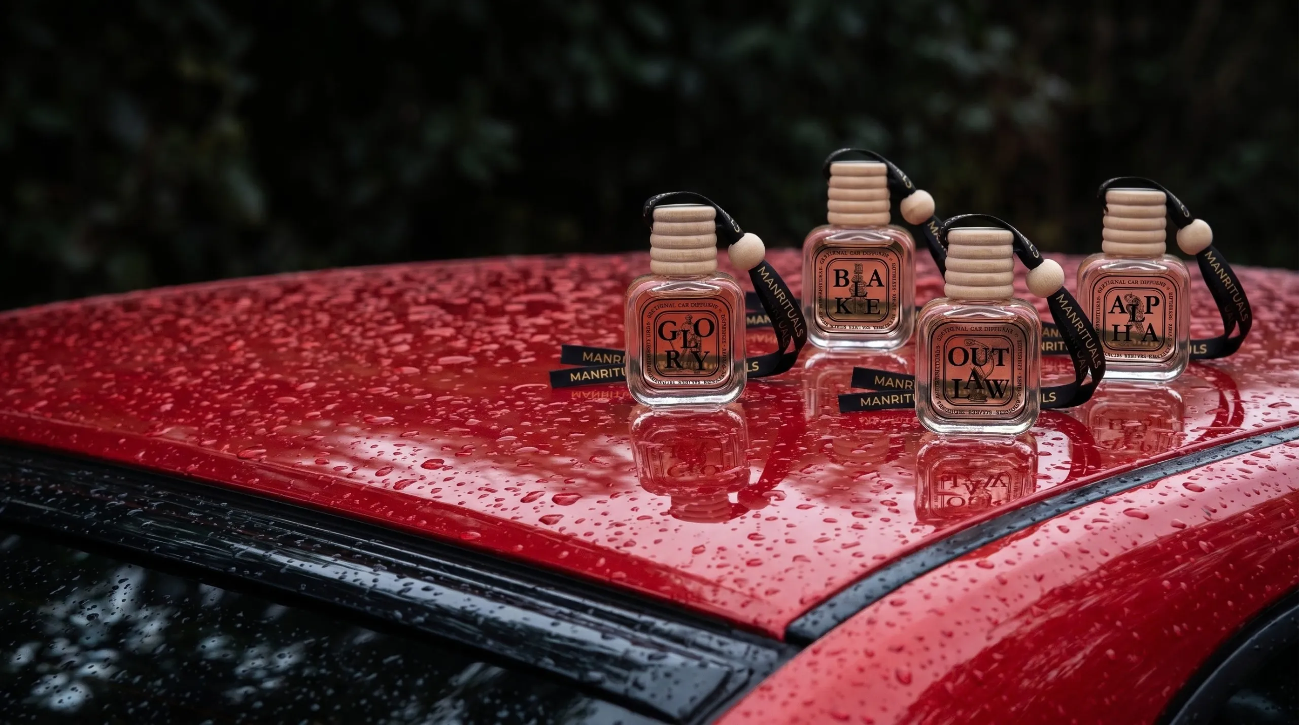Manrituals premium car perfume for men